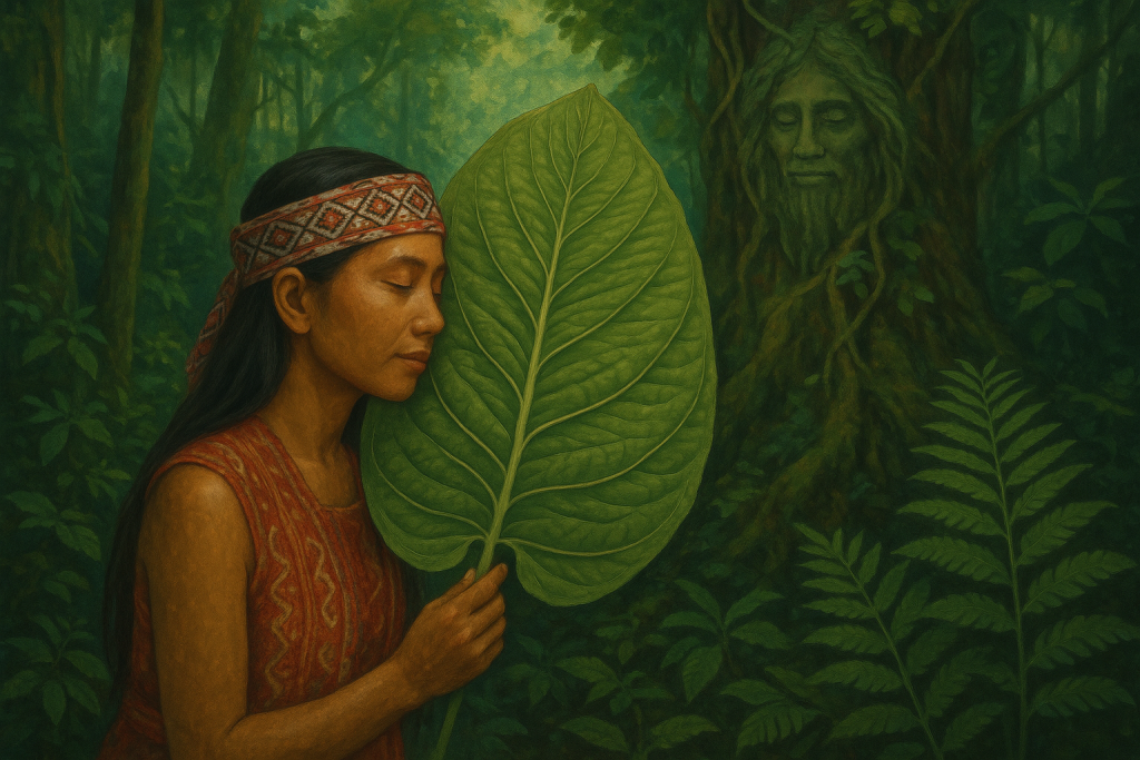 daun sangga kalimantan