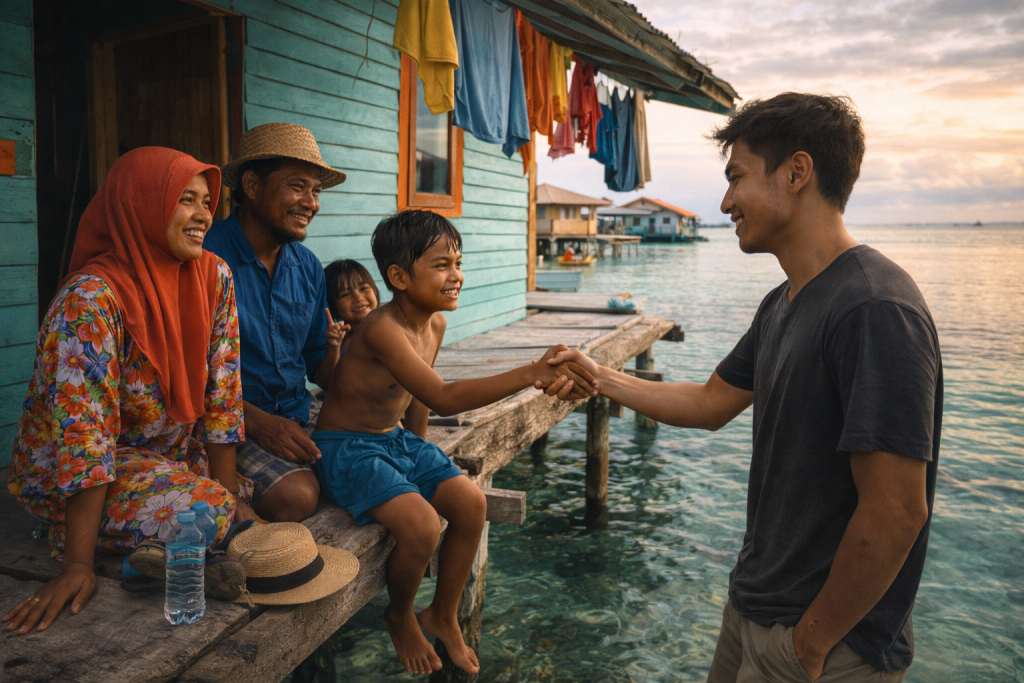  Suku Bajau Kalimantan - wisata pulau maratua