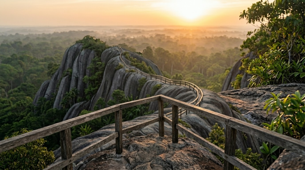 ilustrasi bukit tangkiling