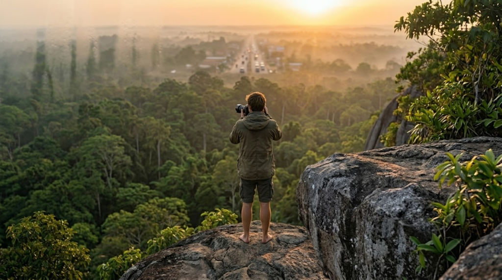 Bukit Tangkiling di kota Palangkaraya