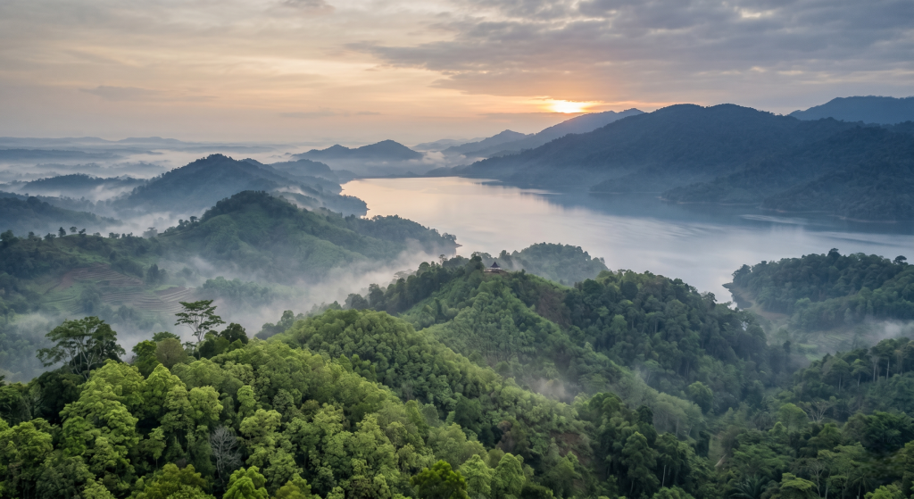 slow living travel di desa bunglai aranio