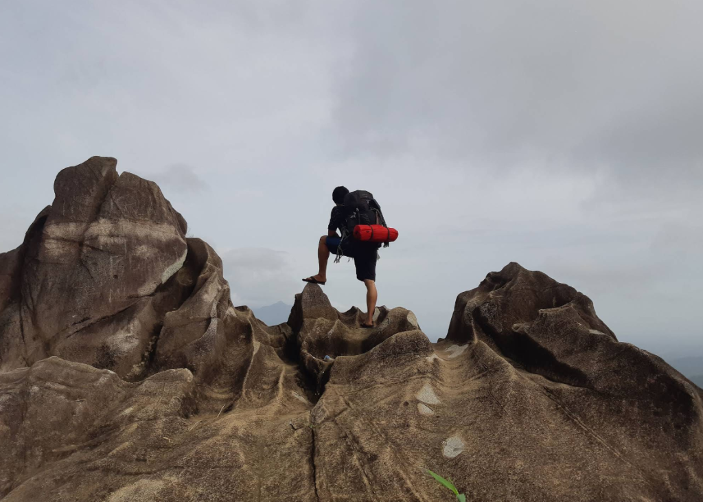 bebatuan purba di bukit jamur